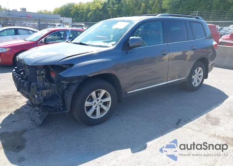 2013 Toyota Highlander Se V6 из США, поврежденный, VIN 5TDBK3EHXDS277504